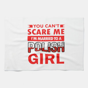 Polnische Ehefrau Geschirrtuch