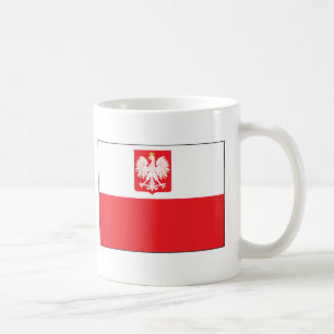 Polnische Falkenflagge Kaffeetasse