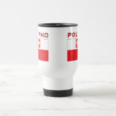 Polnische Falkenflagge: Polen Reisebecher (Mittel)