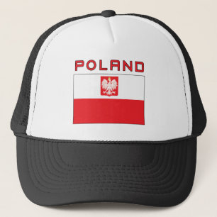 Polnische Falkenflagge: Polen Truckerkappe