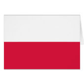 Polnische Flagge (Vorderseite (Horizontal))