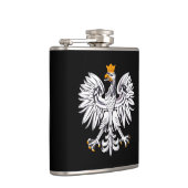 Polnische Flagge & Adler, Reisen Polen /Sportfans Flachmann (Rechts)