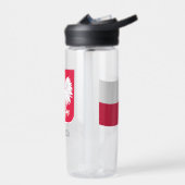 Polnische Flagge, Adlerwappen, Polen Trinkflasche (Links)