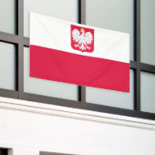 Polnische Flagge Banner (Äußeres Gebäude)