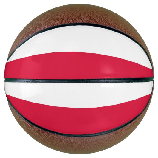 Polnische Flagge Basketball (Vorderseite)