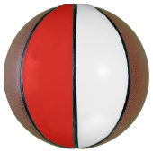 Polnische Flagge Basketball (Vertikal)