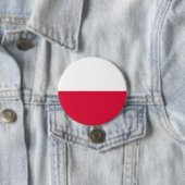 Polnische Flagge Button (Beispiel)