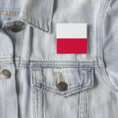 polnische Flagge Button (Beispiel)