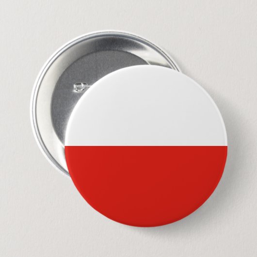 Polnische Flagge Button (Vorne & Hinten)