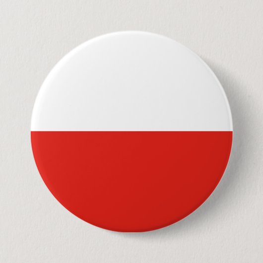 Polnische Flagge Button (Vorderseite)