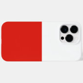 Polnische Flagge Case-Mate iPhone Hülle (Rückseite (Horizontal))