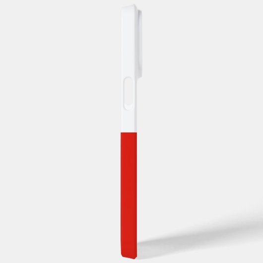 Polnische Flagge Case-Mate iPhone Hülle (Rückseite / Rechts)