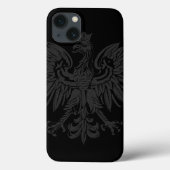 Polnische Flagge Case-Mate iPhone Hülle (Rückseite)