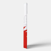 Polnische Flagge Case-Mate iPhone Hülle (Rückseite / Rechts)