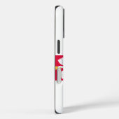 polnische Flagge Case-Mate iPhone Hülle (Rückseite / Rechts)