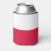 Polnische Flagge Dosenkühler (Kanne Rückseite)