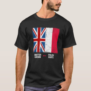Polnische Flagge & Flagge mit EU-Flagge & Polska I T-Shirt
