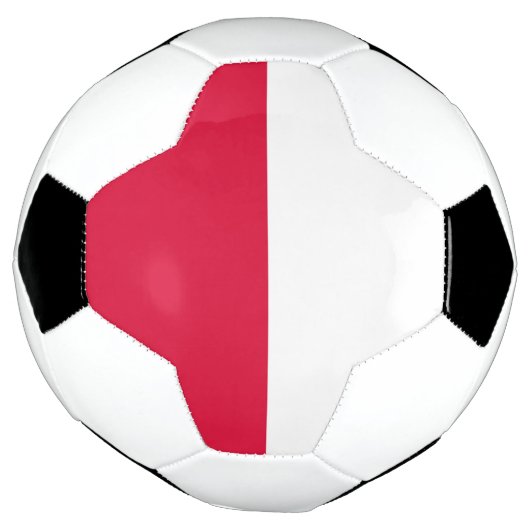 Polnische Flagge Fußball (Gedreht)