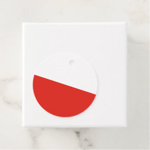 Polnische Flagge Geschenkanhänger