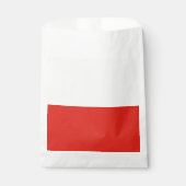 Polnische Flagge Geschenktütchen (Vorderseite)