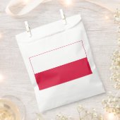 Polnische Flagge Geschenktütchen (Ausgeschnitten)