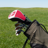 polnische Flagge Golf Headcover (In SItu)