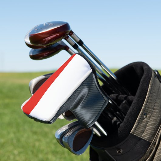 Polnische Flagge Golf Headcover (In Situ)