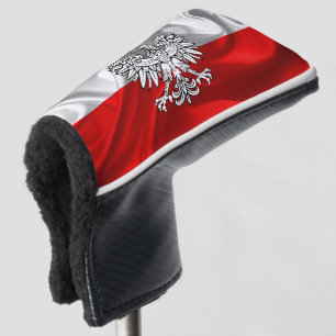 Polnische Flagge Golf Headcover
