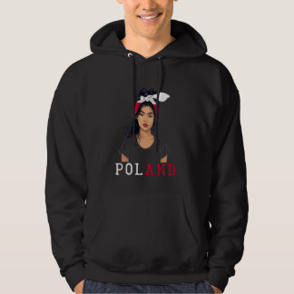 Polnische Flagge Heritage-Produkte Frauen Souvenir Hoodie