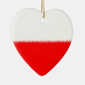 Polnische Flagge Keramik Ornament (Rechts)