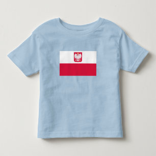 Polnische Flagge Kleinkind T-shirt