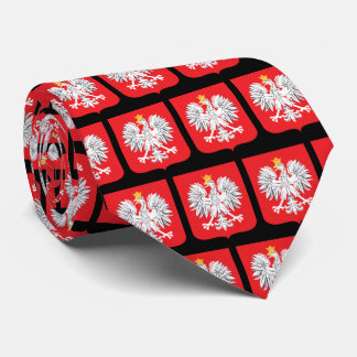 polnische Flagge Krawatte