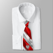 Polnische Flagge Krawatte (Gebunden)