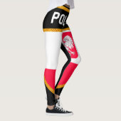 Polnische Flagge Leggings (Rechts)
