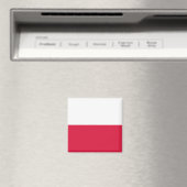 Polnische Flagge Magnet (In Situ (Geschirrspüler))