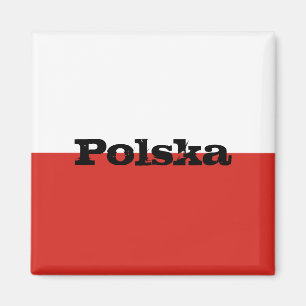 polnische Flagge Magnet