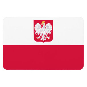 Polnische Flagge Magnet