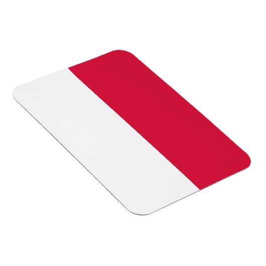 Polnische Flagge Magnet (Rechte Seite)