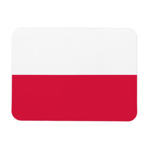 Polnische Flagge Magnet
