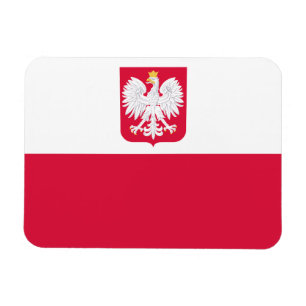 Polnische Flagge Magnet