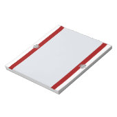 Polnische Flagge Notizblock (Rotiert)