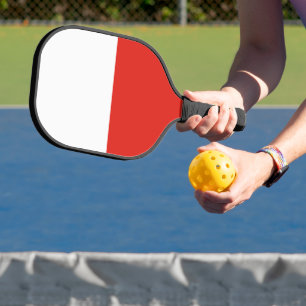 Polnische Flagge Pickleball Schläger