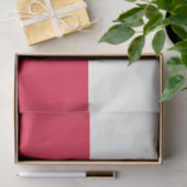 Polnische Flagge (Polen) Gewebepapier Seidenpapier (Geschenk)