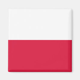 Polnische Flagge (Polen) Magnet