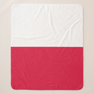Polnische Flagge (Polen) Sherpadecke