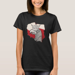 Polnische Flagge Polnischer Adler Polska Patriotic T-Shirt