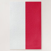 Polnische Flagge Puzzle (Vertikal)