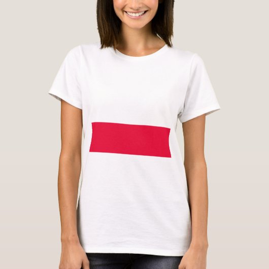 Polnische Flagge - Rzeczpospolita Polska T-Shirt (Vorderseite)
