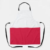 Polnische Flagge Schürze (Vorderseite)