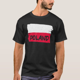 Polnische Flagge T-Shirt